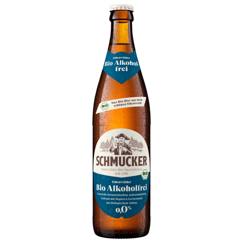 Schmucker Bio Bier Alkoholfrei 0,0% 0,5l
